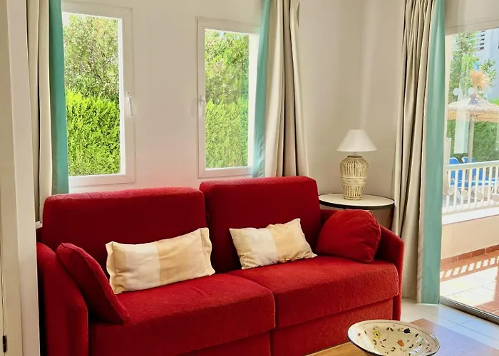 Daire Alexia Sol 1st Floor Stairs 1br Pool View 9 Min To Sea 5min To Town At1833